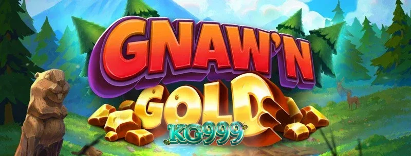Gnaw’n Gold স্লট গেমের একটি দৃশ্য যেখানে বিভার এবং গোল্ড থিম ফুটে উঠেছে